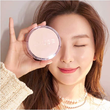 Phấn Nước AMUSE Skin Tune Vegan Cover Cushion Spf 45 PA++ Thuần Chay