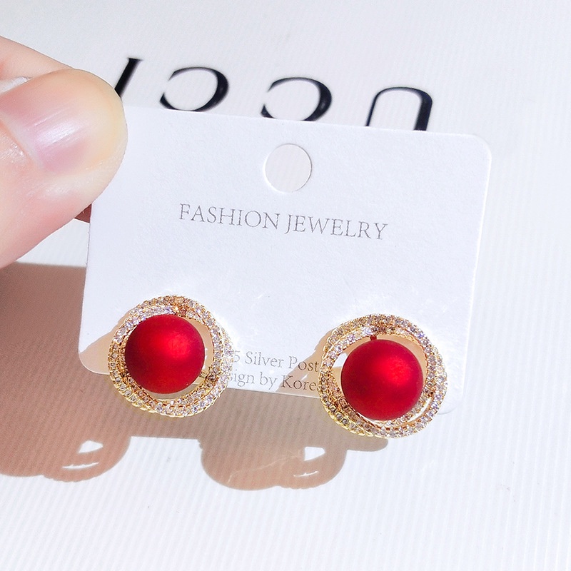 (MỚI) Bông tai đính đá/ngọc trai giả phong cách mới