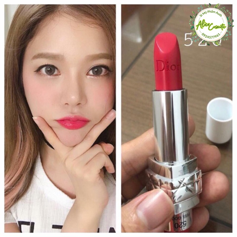 [ HÀNG AUTH GIÁ SỈ ] Son Dior Rouge 520 Feel Good Happy 2020 ( Phiên Bản Đặc Biệt) giá sỉ 89/120