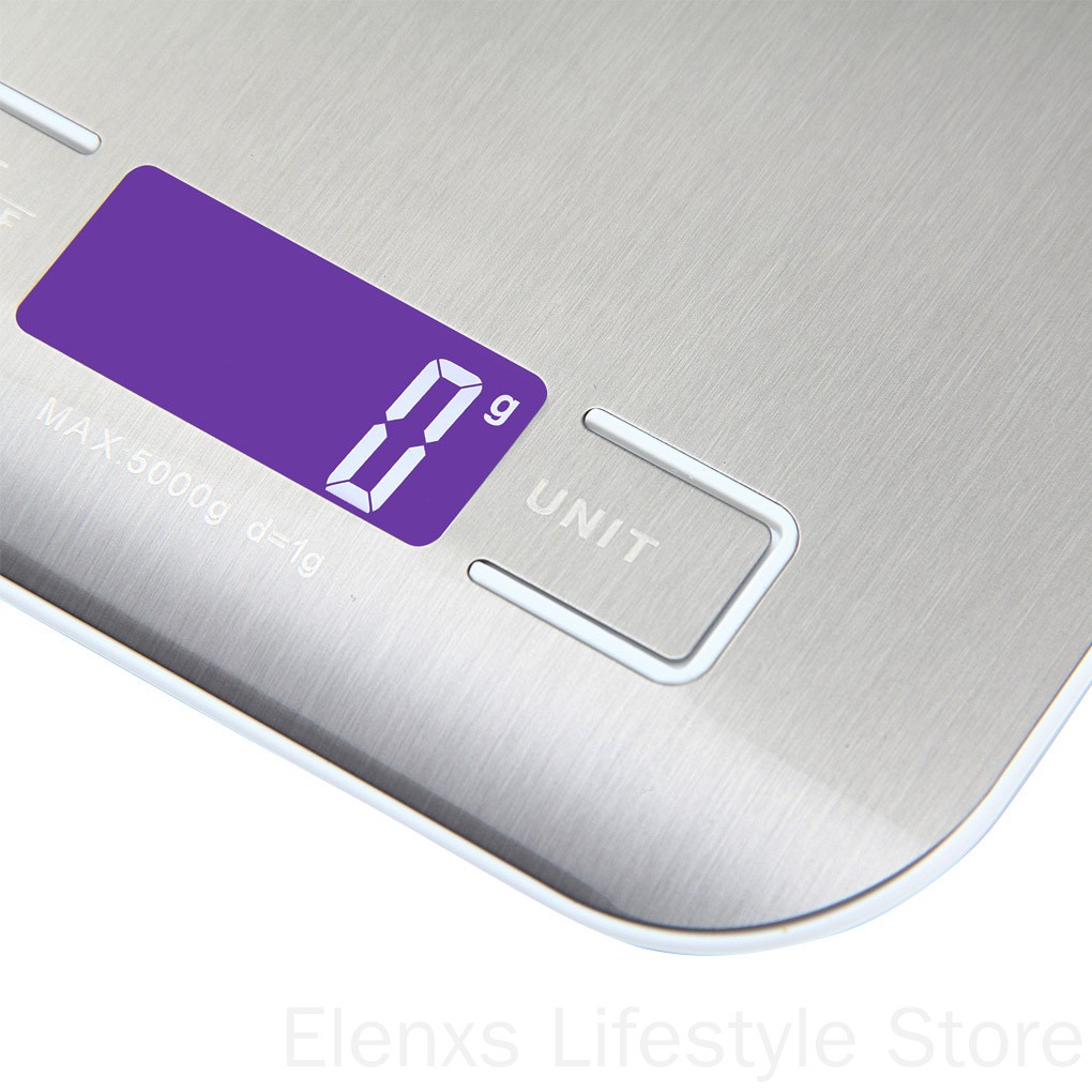 Cân Điện Tử Bằng Thép Không Gỉ 1-5000g