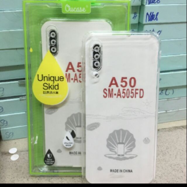 Ốp lưng dẻo trong suốt samsung galaxy A50 /a50s hiệu Ou Case