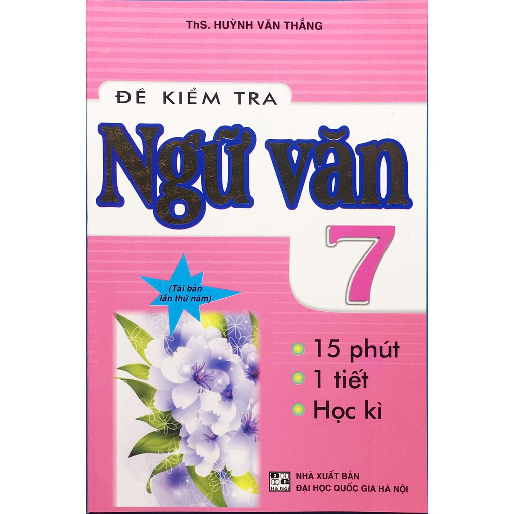 Sách - Đề kiểm tra Ngữ Văn 7