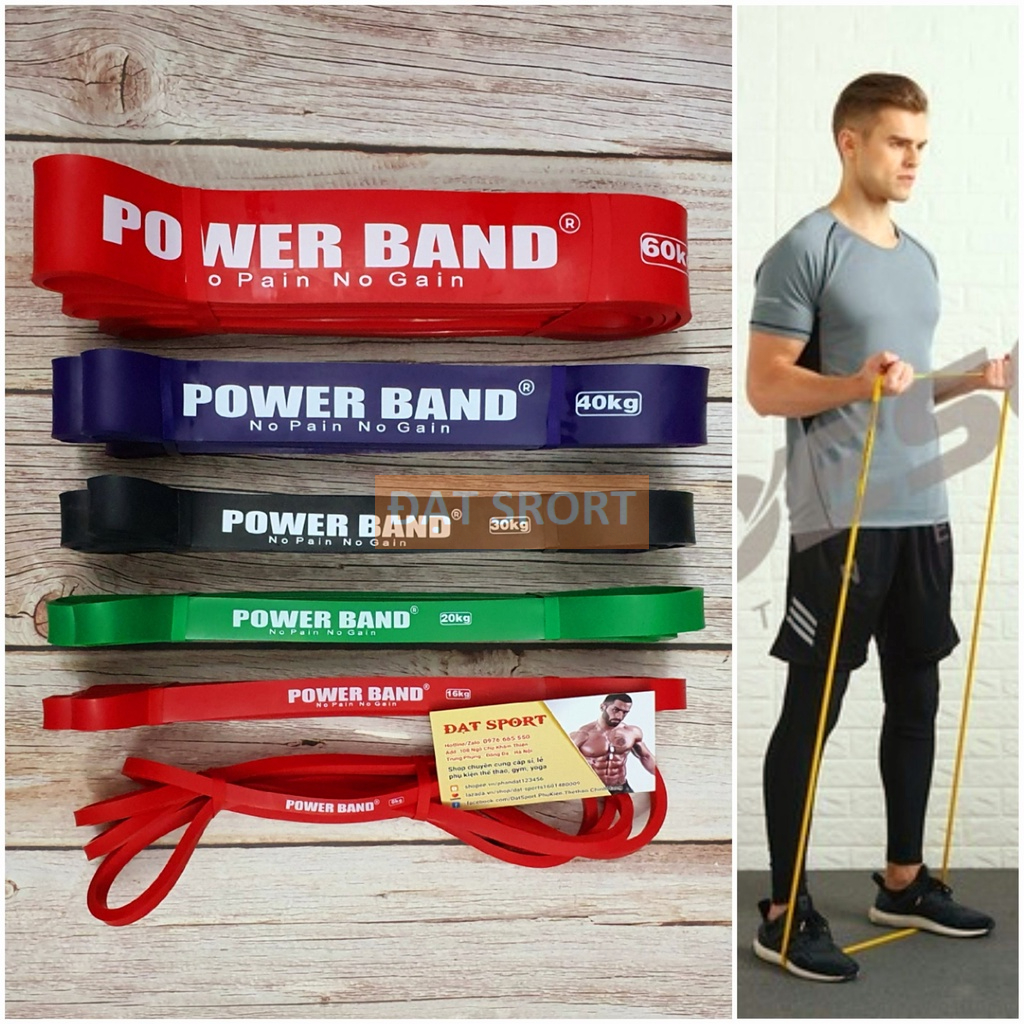 Dây Powerband Kháng Lực ,Trợ Lực , Tập Thể Thao , Gym , Yoga , Fitness, Boxing , Bóng Đá ,Tập Thể Lực Tại Nhà