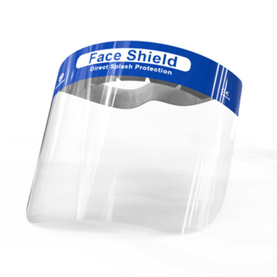 Tấm Chắn Face Shield - Mặt Nạ Bảo Hộ  - Phòng Chống Giọt Bắn, Bụi Và Vi Khuẩn - Nhựa PVC Trong Suôt