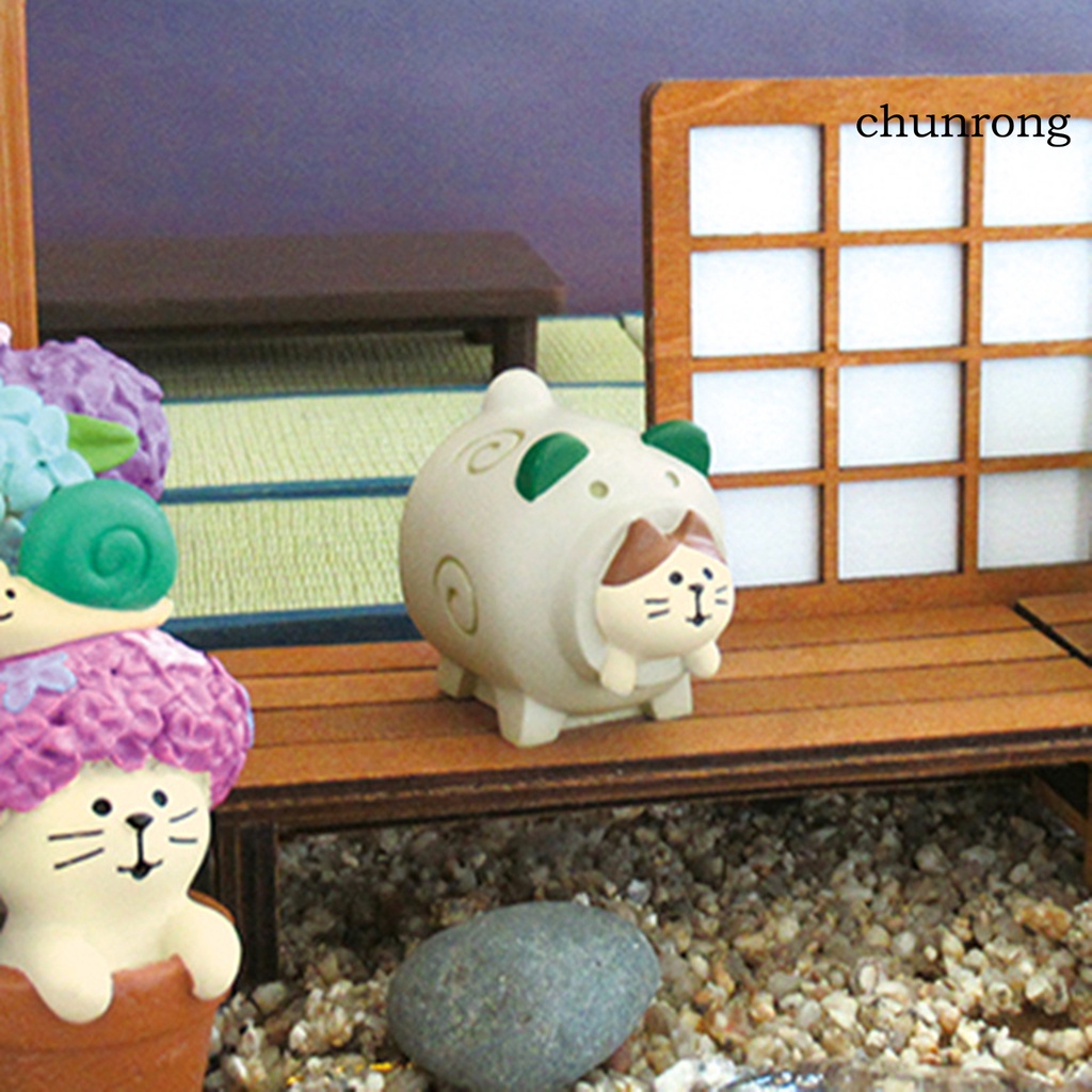 Cr Mô Hình Động Vật Mini Bằng Nhựa Resin Chống Phai Màu Trang Trí Nhà Cửa