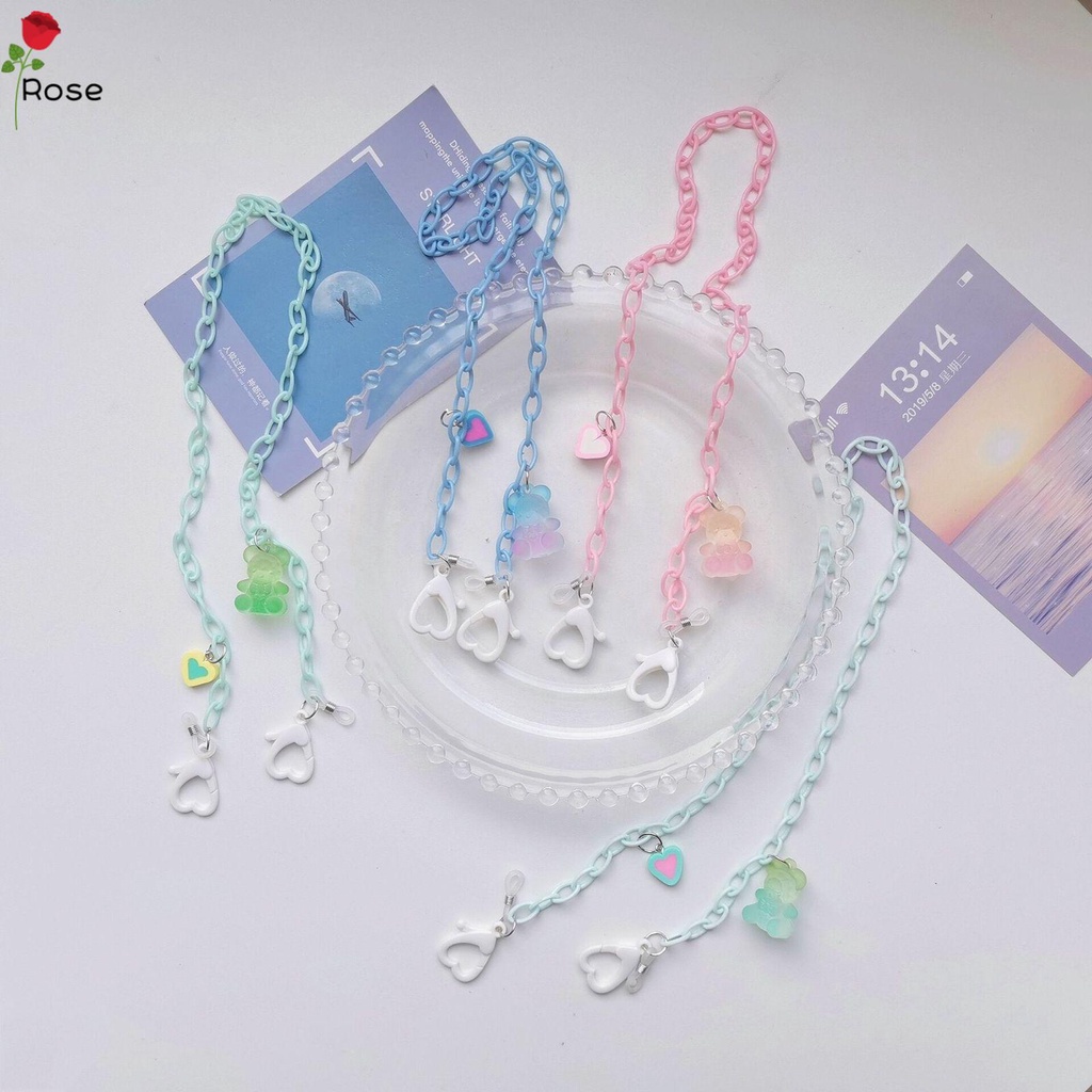 Dây đeo mắt kính họa tiết hoạt hình chống trượt chống mất