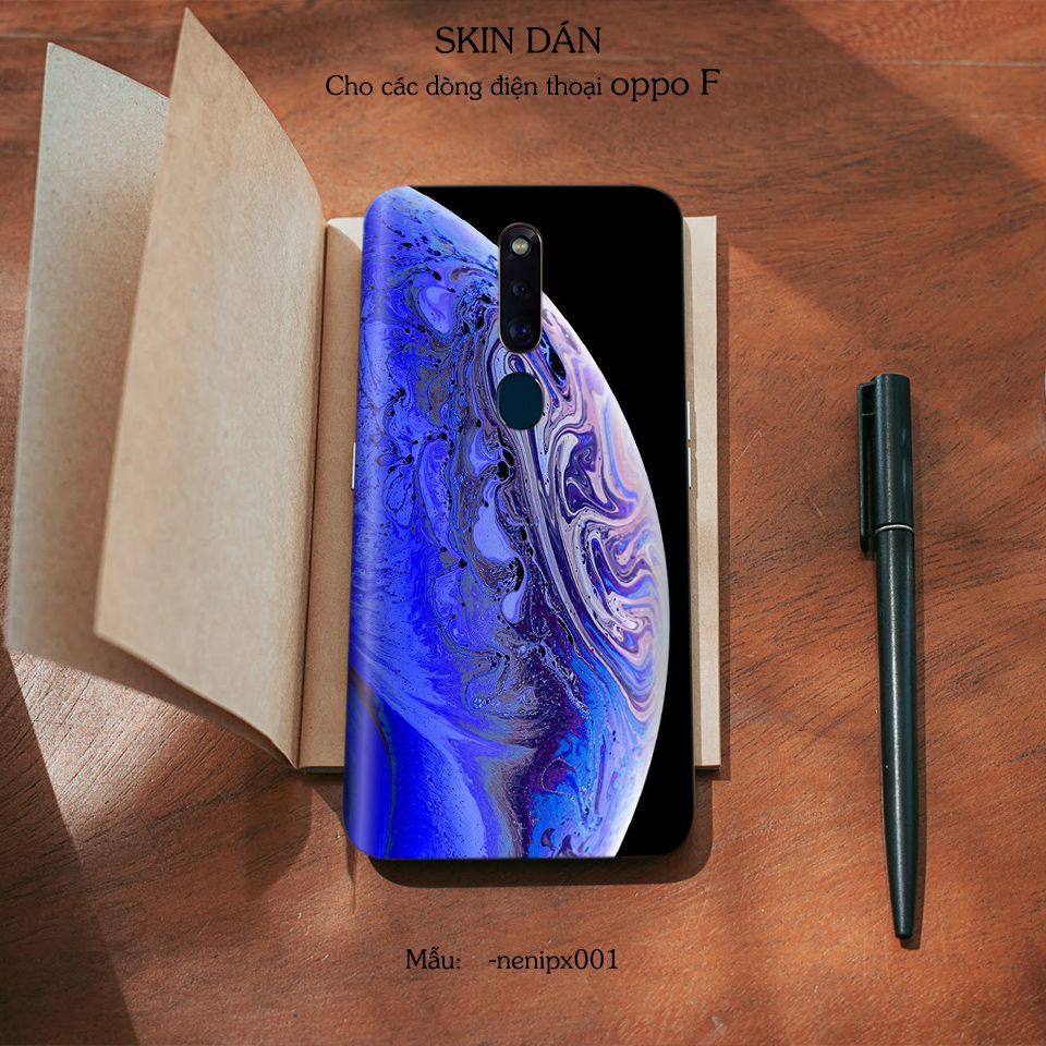 Miếng dán skin cho các dòng điện thoại OPPO F3 lite - F3 Plus - K3 - F1W in hình vũ trụ cực chất