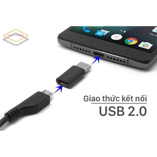Đầu chuyển Micro USB 2.0 sang USB 3.1 Type C