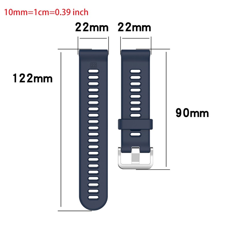 Dây Đeo Silicon Chống Trượt Nhiều Màu Cho Đồng Hồ Thông Minh Forerunner 745