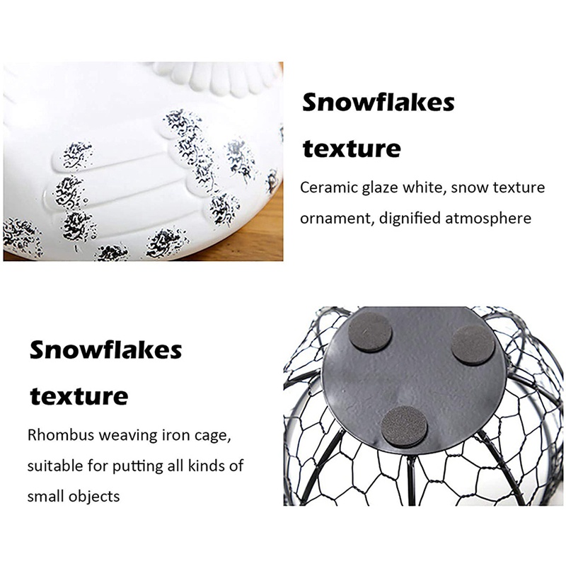 Giỏ Đựng Trứng Trang Trí Nhà Hàng (Màu Trắng)