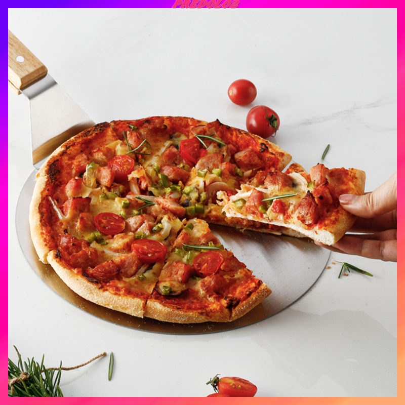 Dụng Cụ Lột Vỏ Bánh Pizza / Bánh Nướng Với Tay Cầm Dài Cao Cấp Accs 2