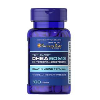 Viên uống tăng cường tiết tố, cải thiện sinh lý, hỗ trợ sinh sản Puritan's Pride Youth Guard DHEA 50mg 100 viên