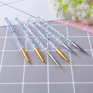 Set 3 cọ vẽ móng nghệ thuật