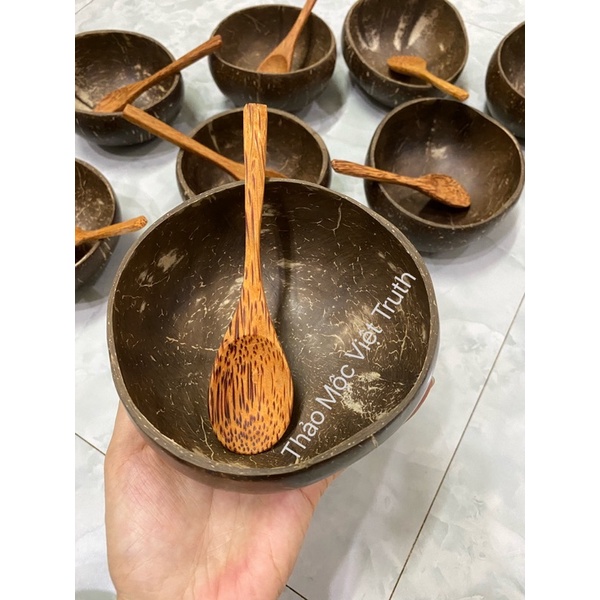 CHÉN MUỖNG GÁO DỪA HANDMADE
