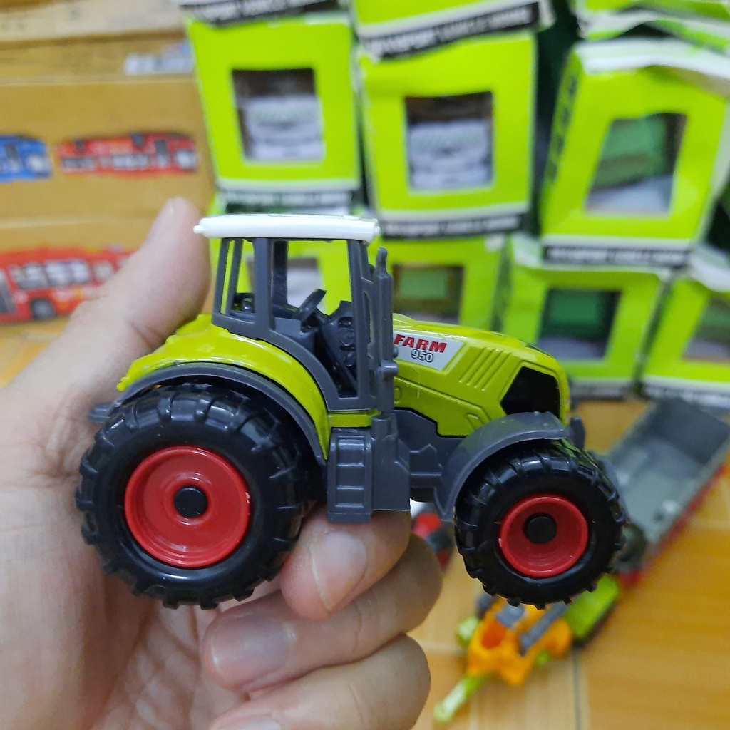 Xe nông trại đồ chơi cho trẻ em bộ sản phẩm gồm 3 chiếc