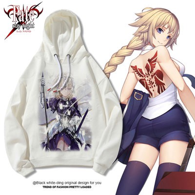 Áo Hoodie Nỉ Ấm Anime Game Saber - Fate stay night