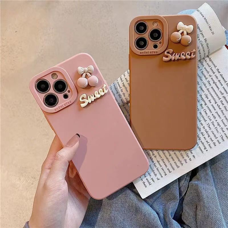 Ốp Điện Thoại Họa Tiết Cherry Thời Trang Cho Samsung A11 M11 Note 10 20 S20 S21 S22 S30 Plus Ultra Lite S20FE S21FE