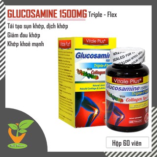 Glucosamine 1500mg Triple Flex with Collagen type II_hỗ trợ giảm đau khớp