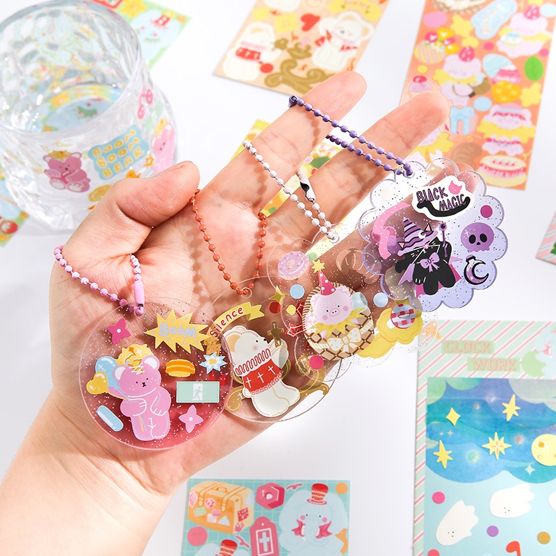 Sticker INFEEL.ME dán trang trí gooka phong cách độc đáo sáng tạo