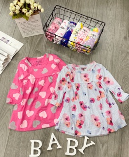 Set 3 váy dài tay bé gái VBG