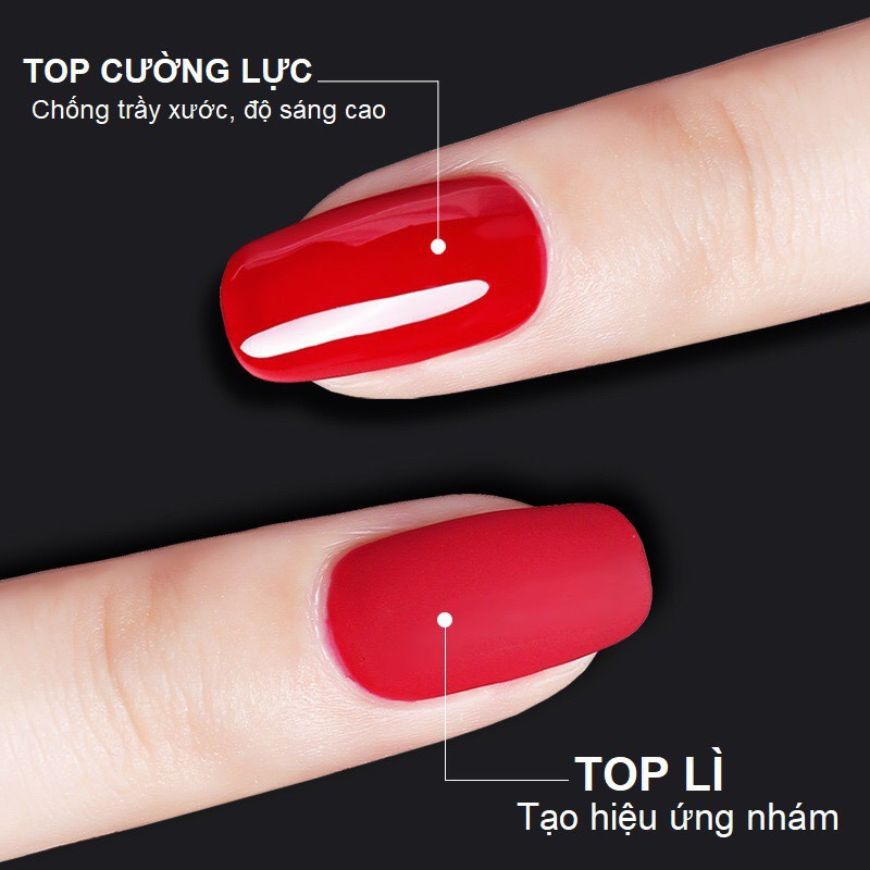 Top gel fol_gel phủ bóng, sơn móng tay