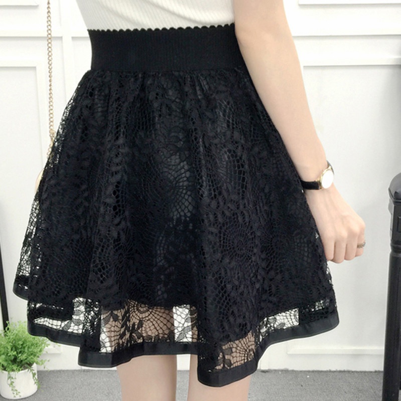 Chân Váy Xòe Phối Ren Xinh Xắn Cho Nữ | BigBuy360 - bigbuy360.vn