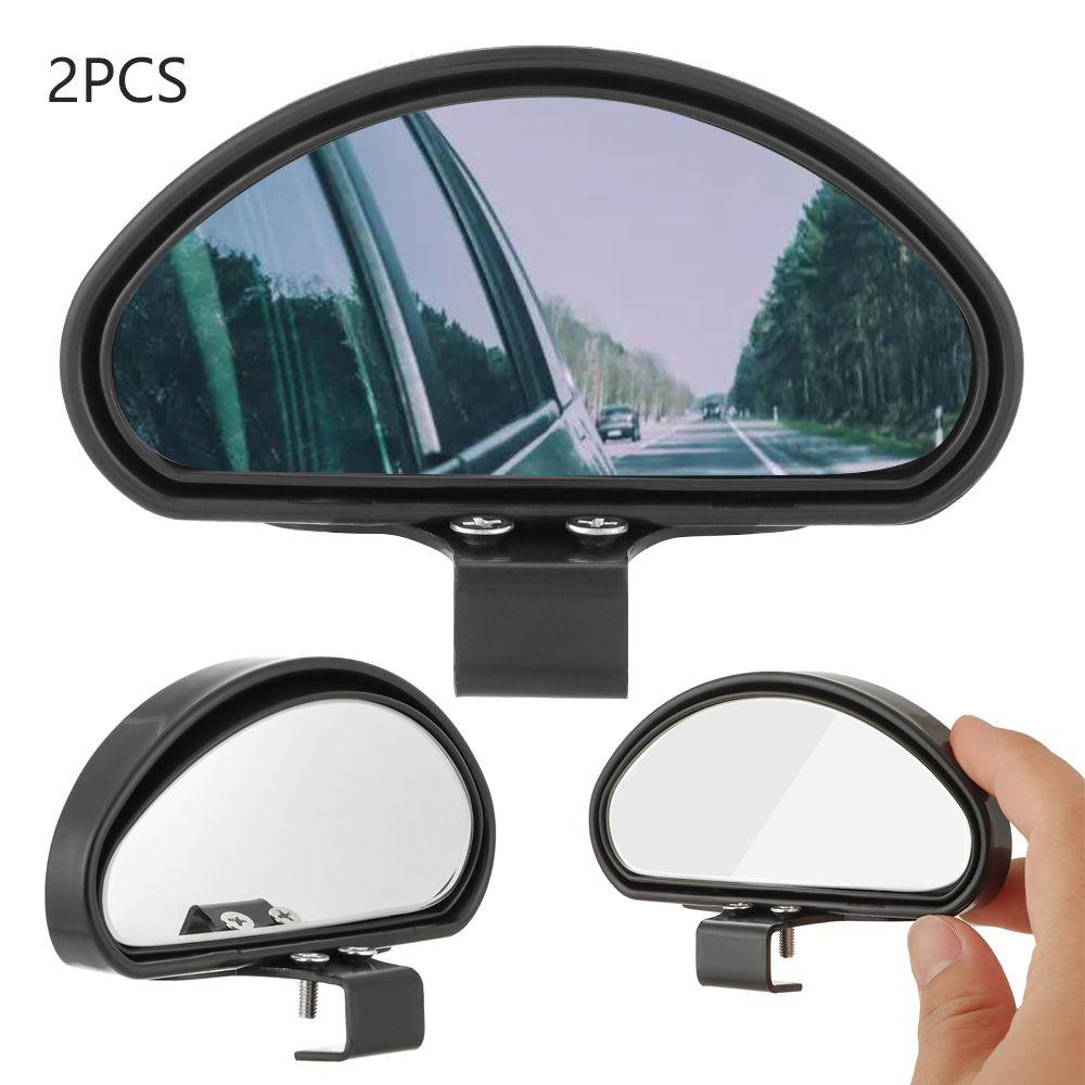 MAYSHOW Set 2 Gương Cầu Lồi Góc Rộng Đa Năng Có Thể Điều Chỉnh Cho Xe Hơi