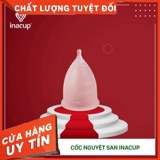 Cốc nguyệt san Inacup size B 100% silicone đạt chuẩn y tế Hoa Kỳ