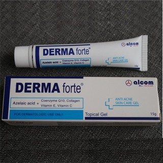 (CHÍNH HÃNG) Gel Mờ Thâm Giảm Mụn Derma Forte 15g