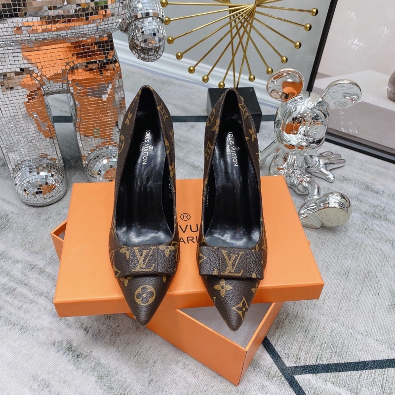 Cao Gót LV Nơ Full Size 35-39  -  By Anh Dinh Phuong