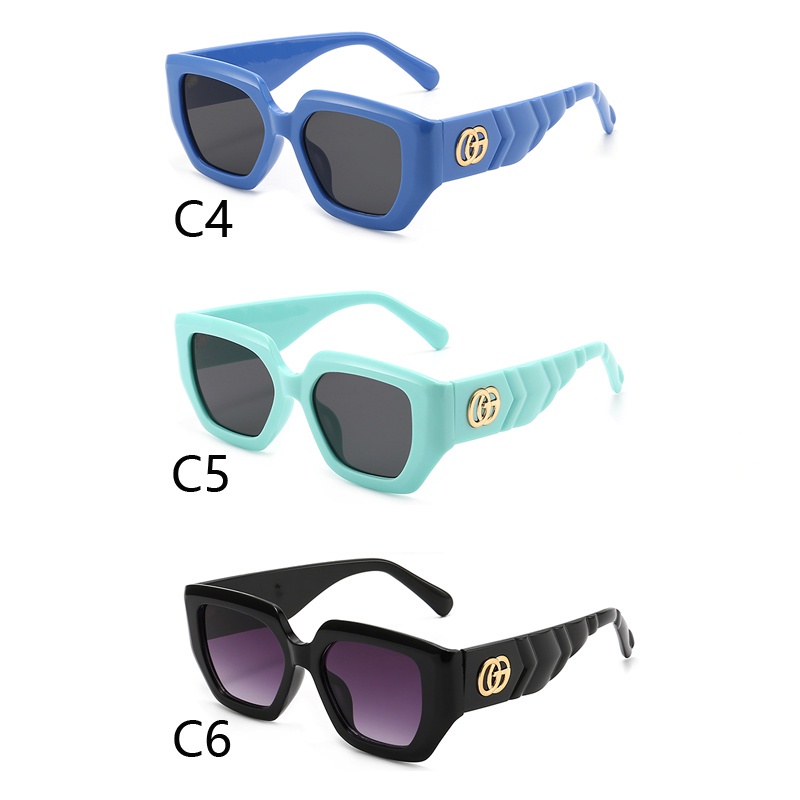 Kính Mát Gọng Vuông Phong Cách Âu Mỹ Thời Trang Cho Nam Nữ