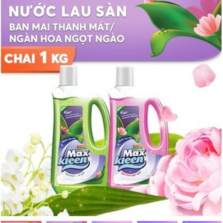 Maxkleen - nước lau sàn chai 1kg.