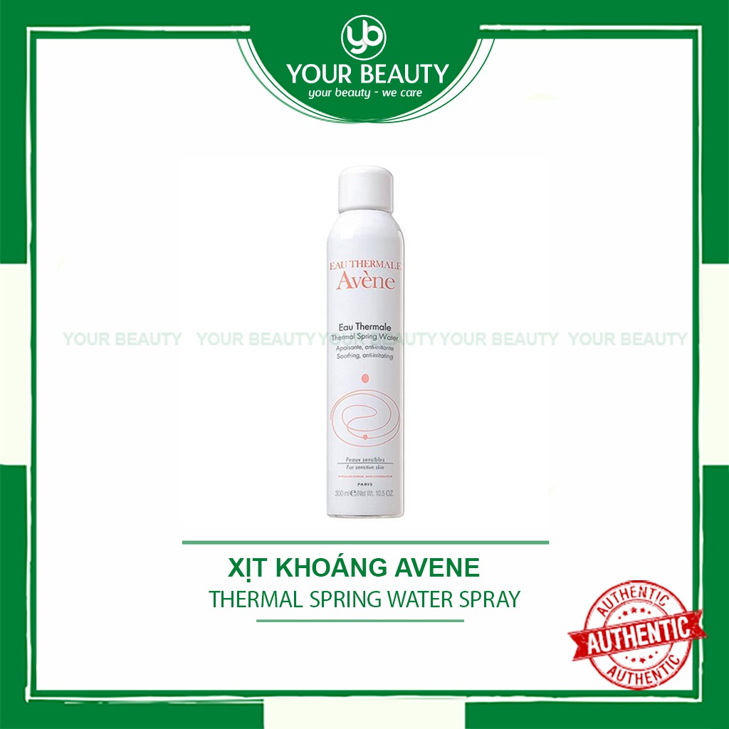 Xịt khoáng cân bằng độ ẩm và làm mềm da Avene Pháp 300ml