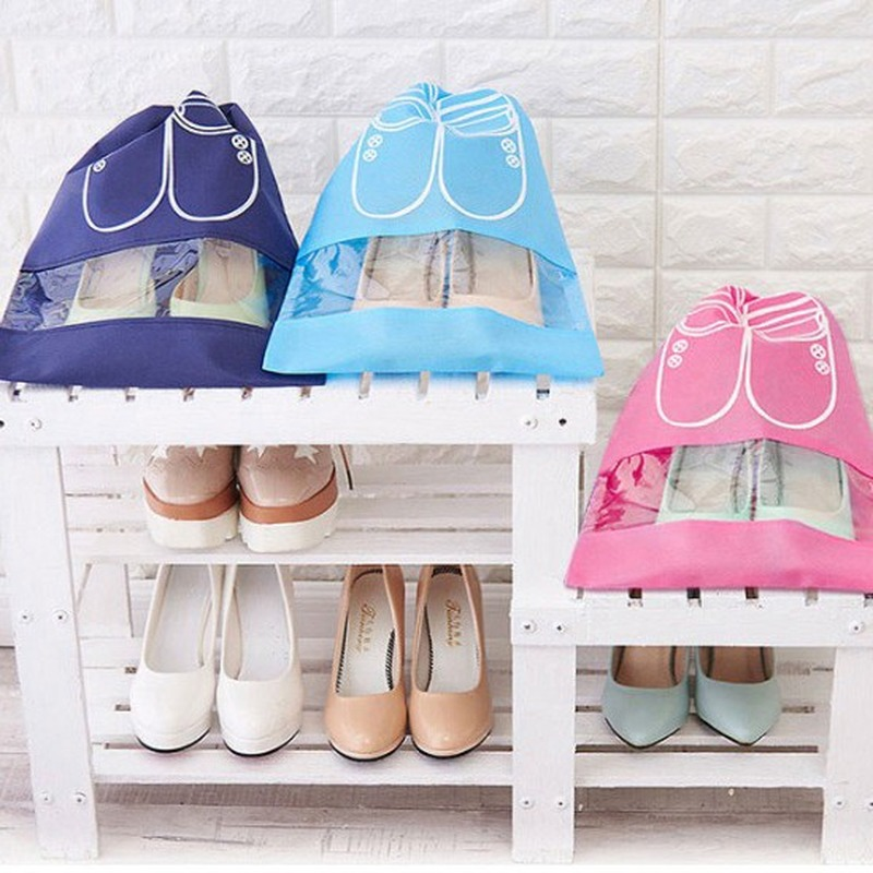 Túi đựng giày bằng vải không dệt chống bụi tiện dụng đa năng