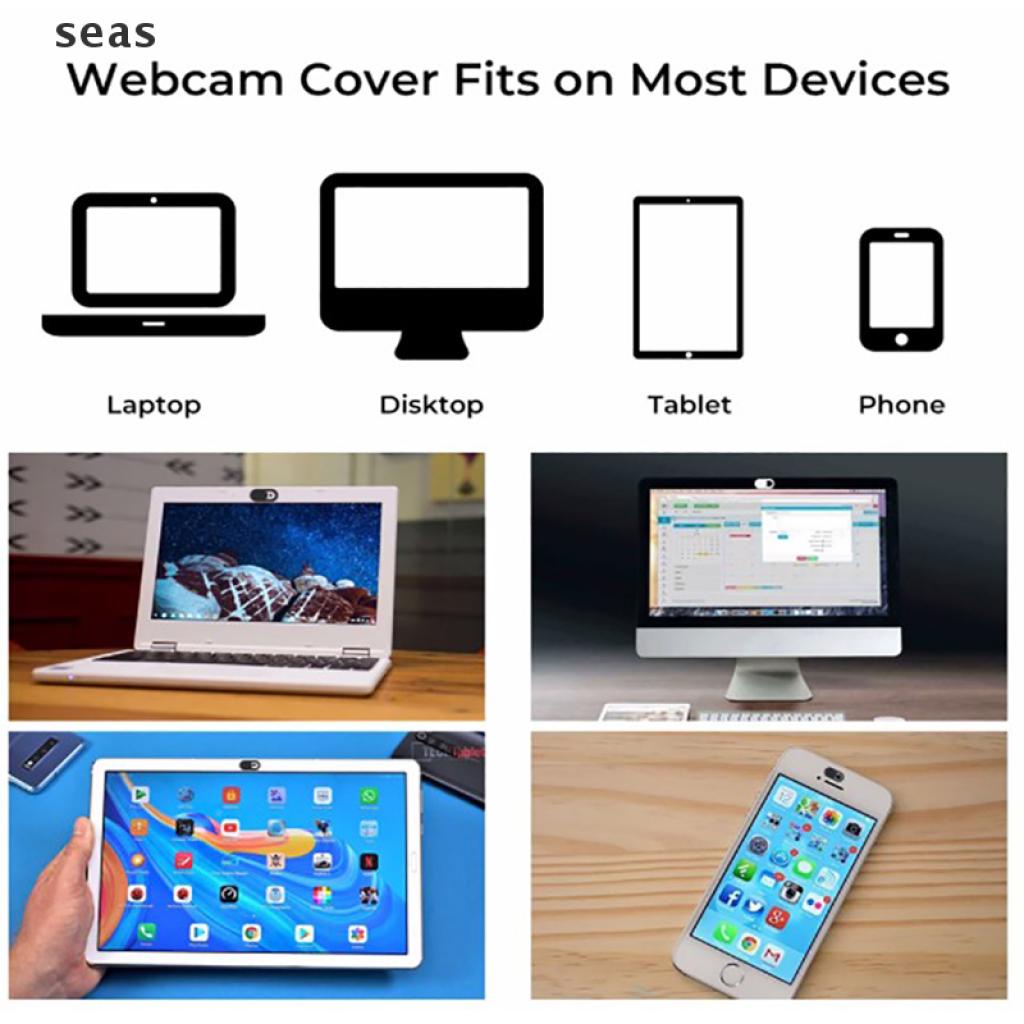 Set 2 Vỏ Bọc Webcam Bảo Vệ Sự Riêng Tư Họa Tiết Bầu Trời Sao / Hoa / Bầu Trời