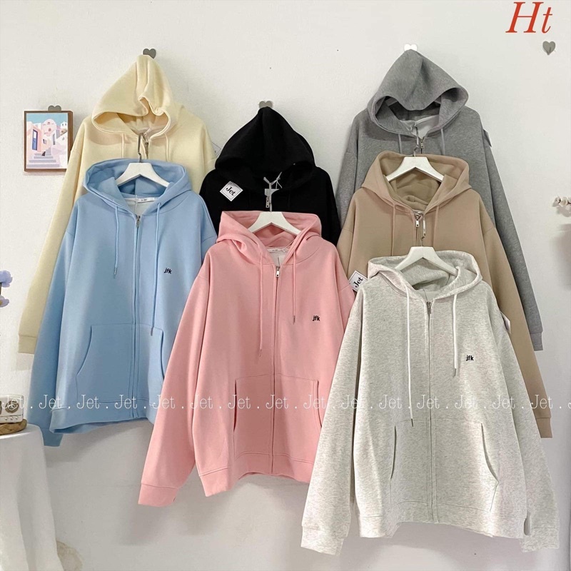 Áo khoác nỉ cotton jfk HT12