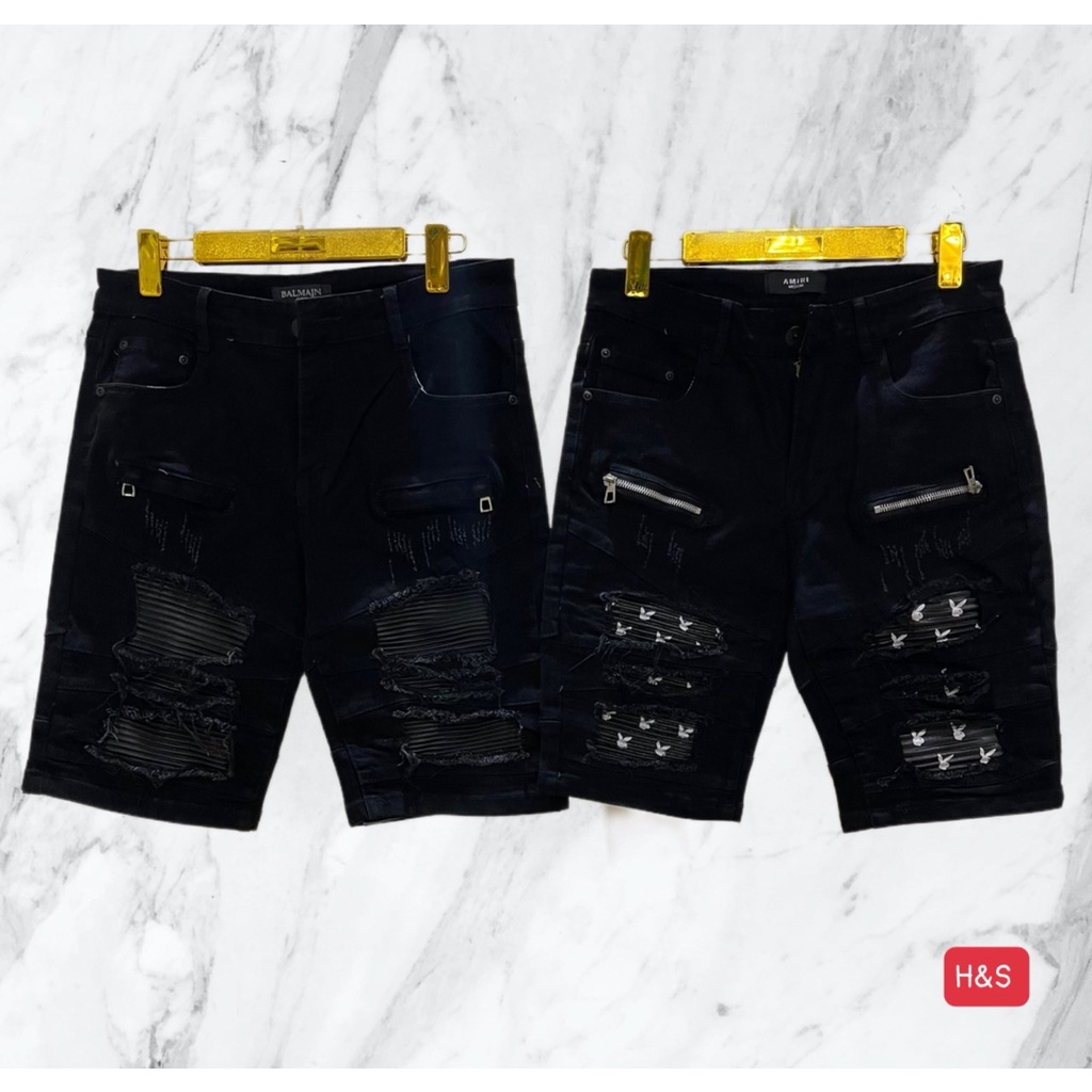 Quần short Sun 2 Khóa Vá Da +Vá Thỏ Nam Cao Cấp Hót Nhất 2022
