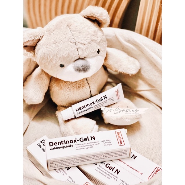 Gel bôi giảm đau khi bé mọc răng Detinox - nội địa Đức [OH BABIES]