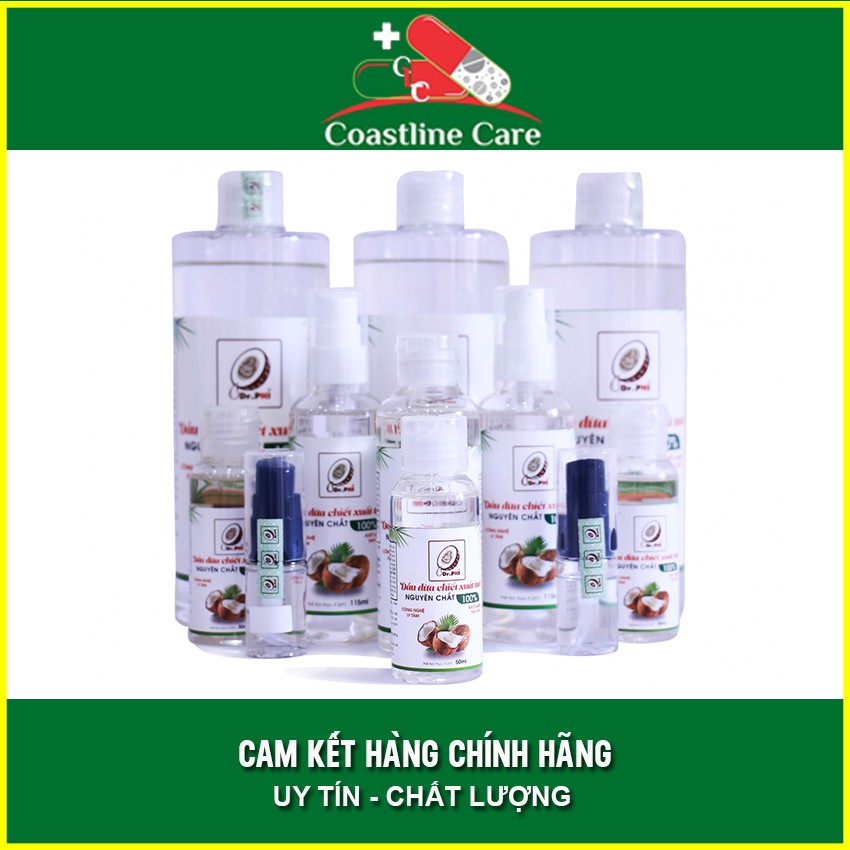 Dầu Dừa Dr Phi  - Chiết Xuất Tươi 100% Nguyên Chất - Coastlinecare Pharmacy