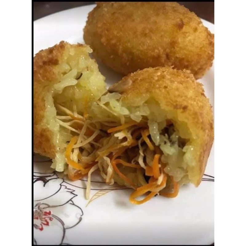 Xôi gà nấm mini khay 10 chiếc