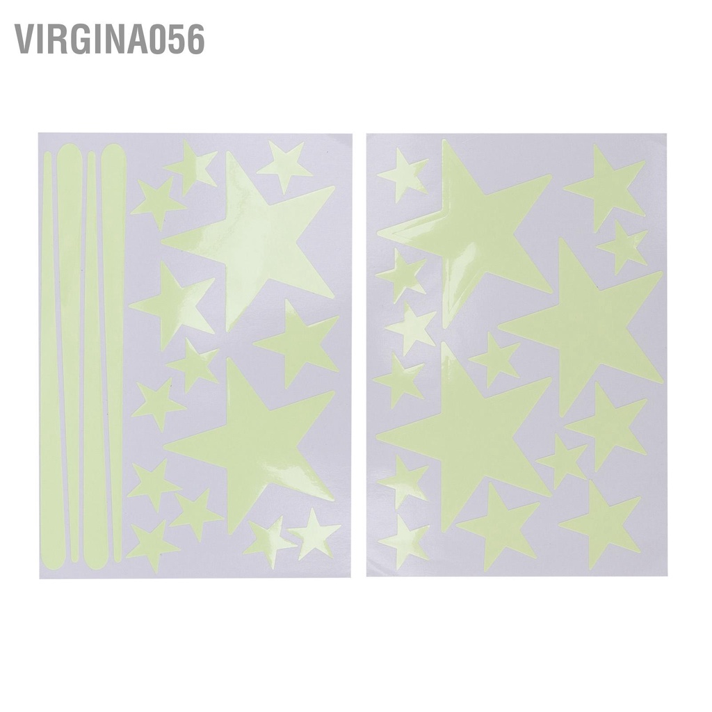 Virgina056 14 cái Hành Tinh Phát Sáng Dán Tường trong Hệ Mặt Trời Ngôi Sao Bóng Tối Decal cho Phòng Ngủ Trẻ Em Mẫu Giáo
