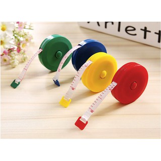 Thước dây Nhựa Cuộn 1m5 Tiện Lợi Đa Năng