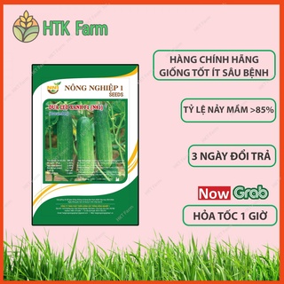 Hạt Giống Dưa Leo ( Dưa Chuột)  Chịu Nhiệt N80 - Tỷ Lệ Nảy Mầm Trên 85% - Học Viện Nông Nghiệp Việt Nam