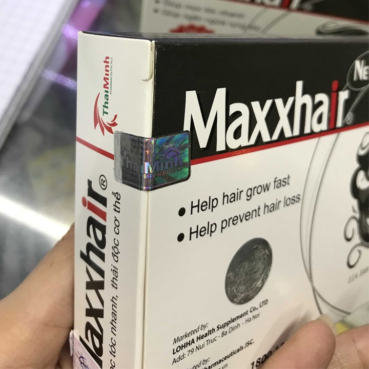 [TÍCH ĐIỂM MUA 6 TẶNG 1] - Maxxhair New Chính Hãng Ngăn Rụng Tóc - Tóc Bóng Mượt (Hộp 30 VIên) | BigBuy360 - bigbuy360.vn