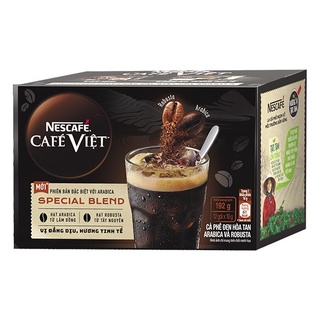 Cà phê nescafe việt arabica & robusta 12 gói*16g