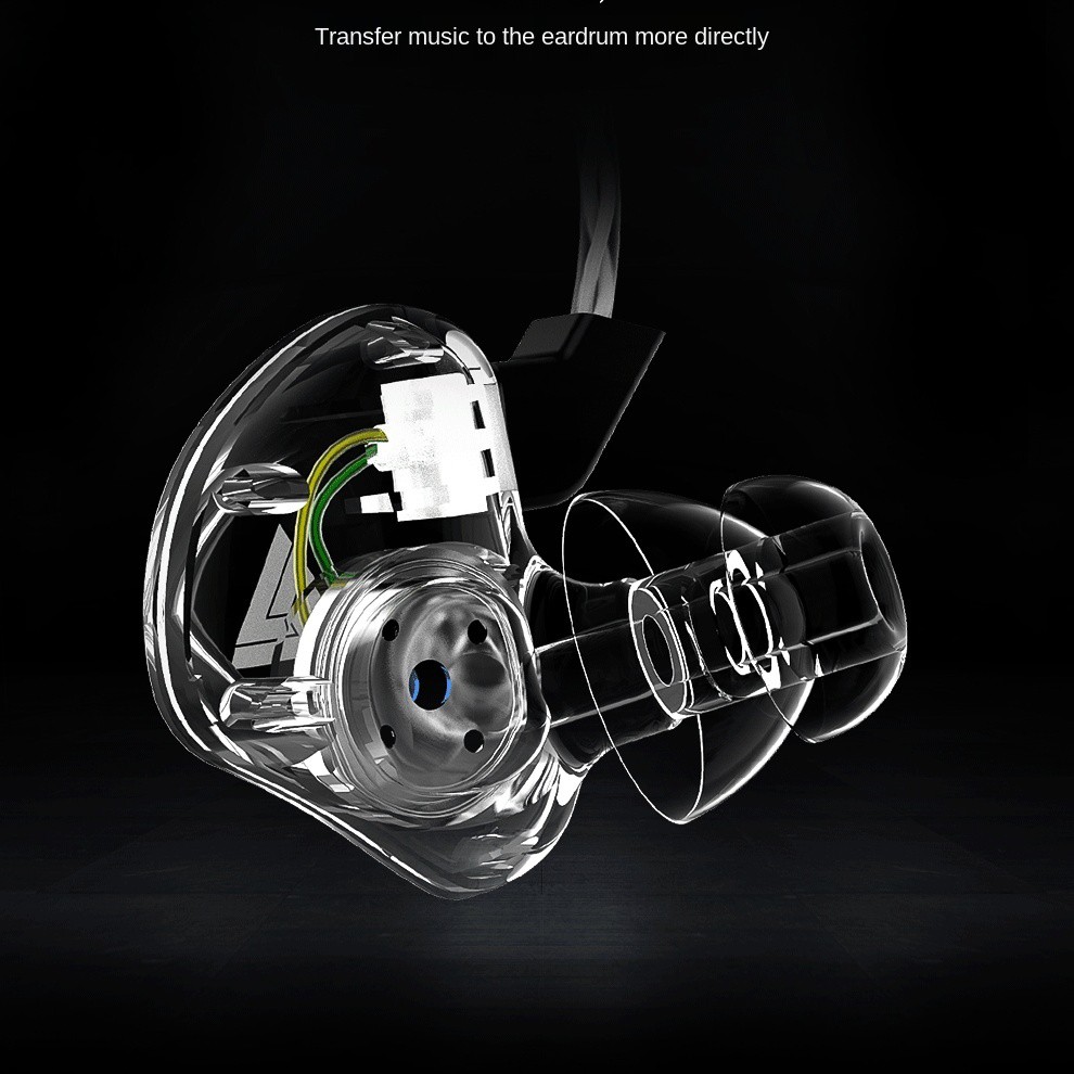 Tai Nghe Nhét Tai Qkz Ck5 Jack 3.5mm Bass Trầm Thiết Kế Thời Trang