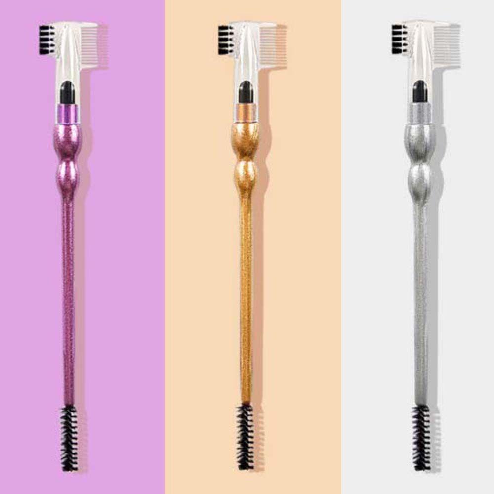 Cọ Trang Điểm Mắt Và Lông Mày Thiết Kế Hai Đầu Tách Rời Đa Năng