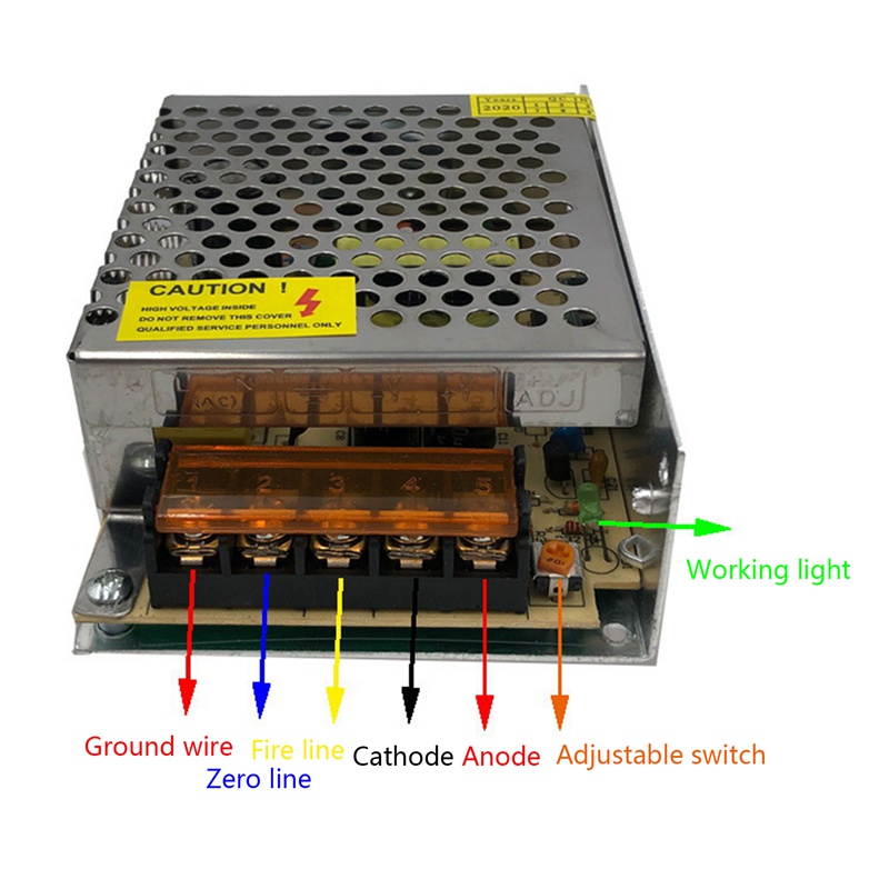 Mua 12V 5A Switch Power Supply 60W Light Transformer 220V to 12V Power ...