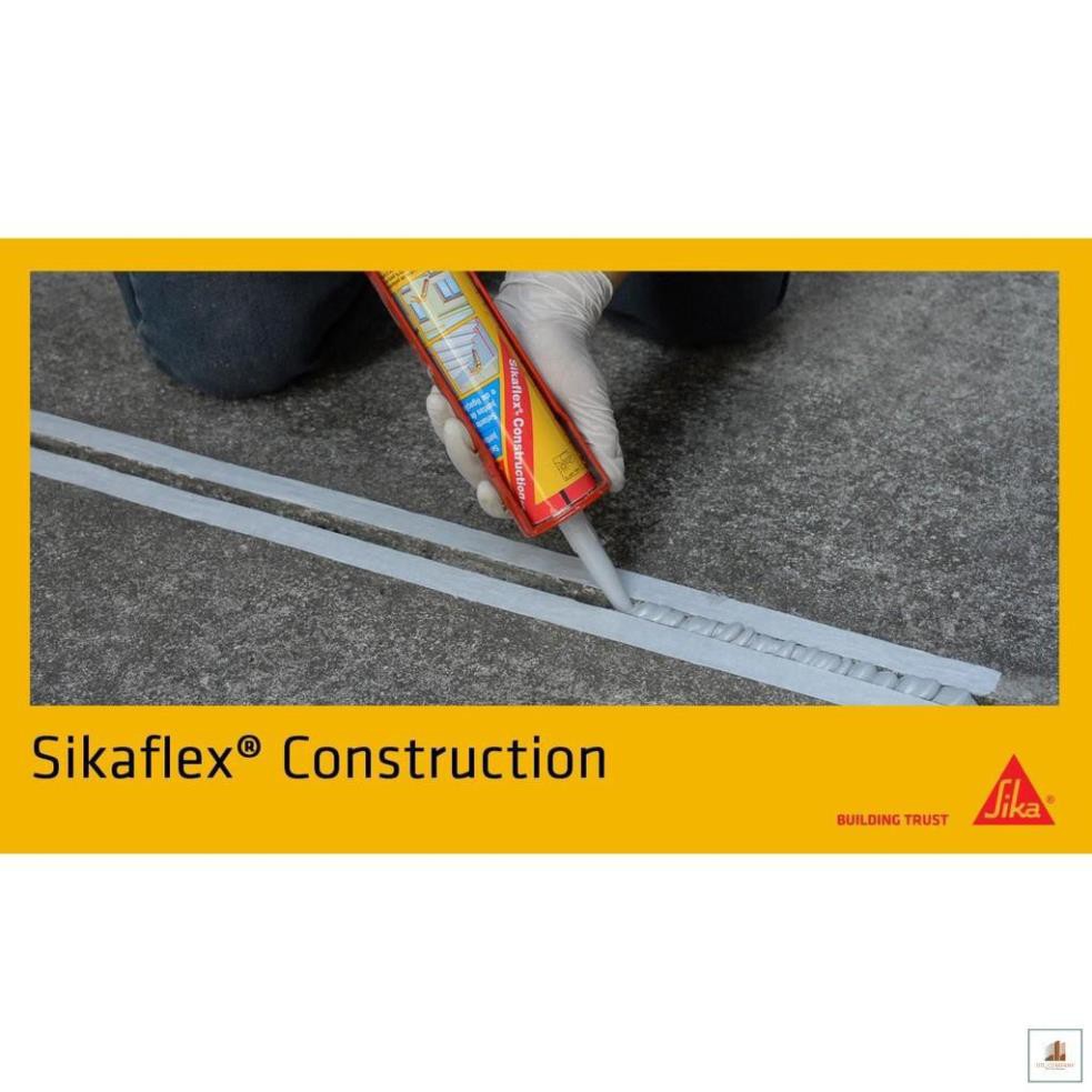 Sikaflex Construction Grey - Chất trám khe đàn hồi gốc PU