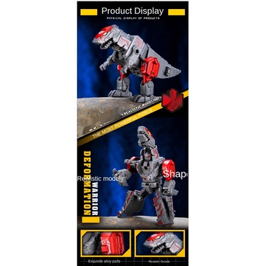 Mô hình đồ chơi robot biến hình 4 trong 1 bằng hợp kim